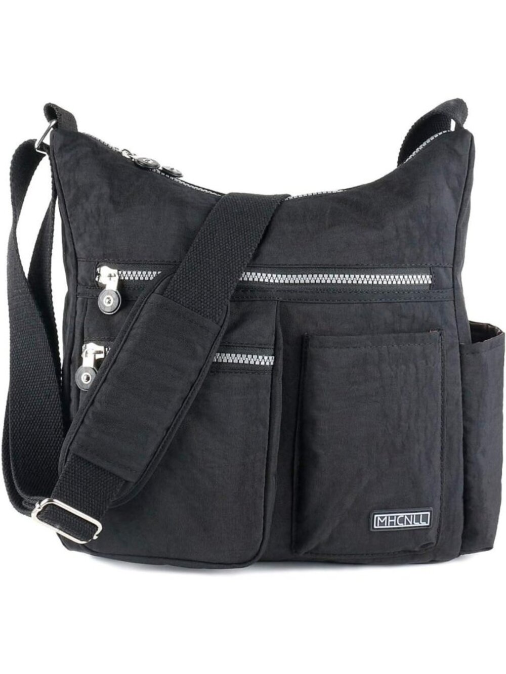 Lightweight Anti-Theft Nylon Crossbody Purse with RFID Protection for Women